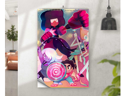 Перекидной календарь Вселенная Стивена, Steven Universe №6