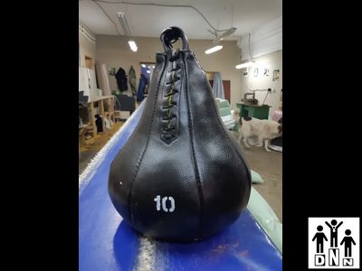 Груша боксерская из натуральной кожи до 2мм ( ГБН14-3) 10кг DNN