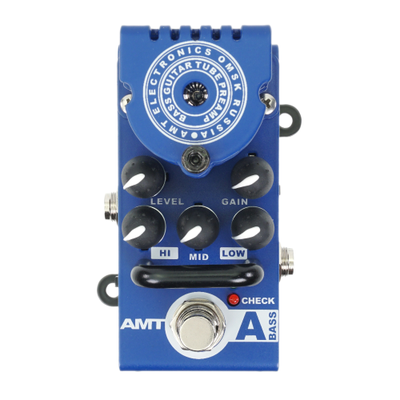 AMT Bricks A-Bass - одноканальный ламповый гитарный преамп (эмуляция Alembic) [без БП]