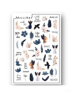 Слайдер-дизайн MilliArt Nails MAX-112