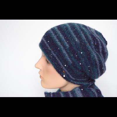 Vizio Италия 8066 В берет синий фото