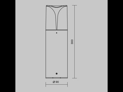 Ландшафтный светильник Piccadilly, O017FL-01B