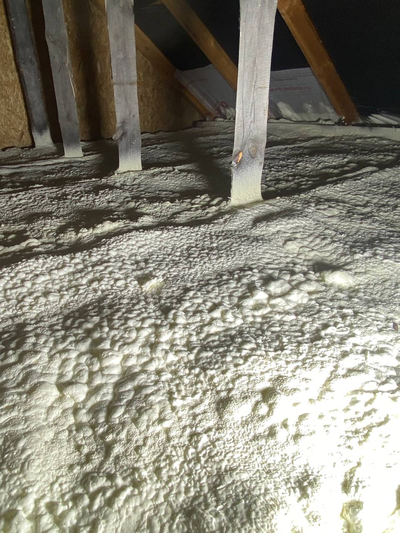 Утепление чердачного перекрытия пенополиуретаном