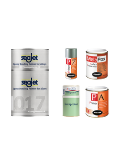 ГРУНТЫ для стеклопластика, алюминия, сплавов, стали, дерева, цинка, свинца, чугуна, полиэстера и т.д. ВЫШЕ и НИЖЕ ВАТЕРЛИНИИ