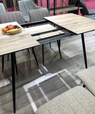 Стол PEPPER #5 дуб сонома / черный каркас M-city