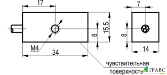 Магниточувствительный датчик MS FE0P6