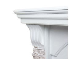 Угловой электрический камин Athena WT