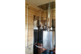 Установка банных печей