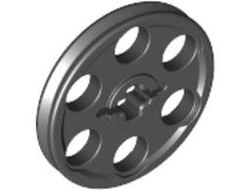 Technic Wedge Belt Wheel Pulley, Black (4185 / 4101753 / 418526 / 4198635 / 4494225 / 4561808 / 4648532 / 6192130 / 6323668)