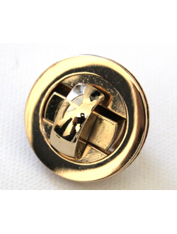 Замок поворотный  золото 585 D 3.2 см