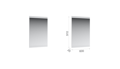 Зеркало навесное для прихожей Йорк