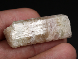 Турмалин арбузный, розовый, кристалл, Бразилия (39*14*12 мм, 13,6 г) №36180