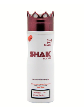 Дезодорант SHAIK W040  EAU TENDRE 200 мл