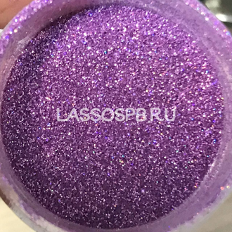 Полиэстровые блестки глиттер Голография Фиолетовый 0,1 мм 5 кг
