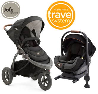 Joie crosster flex signature 2 в 1 коляска + Joie i-Level signature комплект