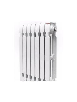 Радиатор отопления чугунный Konner Коннер Модерн-500 10 12 секций с монтажным комплектом