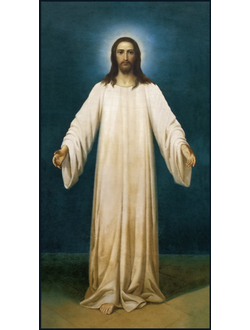 Господь Вседержитель (Спаситель, Спас). Рукописная икона.