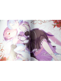 Оригинальный Арт Бук Re:Zero - Starting Life in Another World  Art Works Re:BOX (Рестарт: Жизнь в альтернативном мире с нуля)