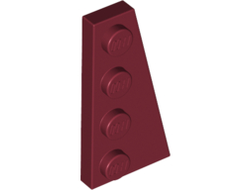 Wedge, Plate 4 x 2 Right, Dark Red (41769 / 4162586 / 4541364 / 6008595)