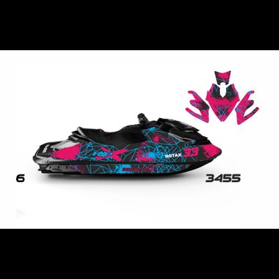 Наклейки на Гидроцикл SeaDoo BRP RXT RXP 215 260 300 2012-2017г. #3455