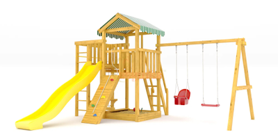 Детская площадка Савушка Мастер 3 Plus (горка 3 метра) фото 1
