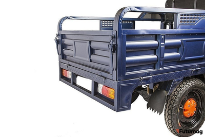 Грузовой электротрицикл Rutrike D2 1500 60V1000W синий