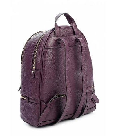 Рюкзак Michael Kors Rhea фиолетовый с заклепками