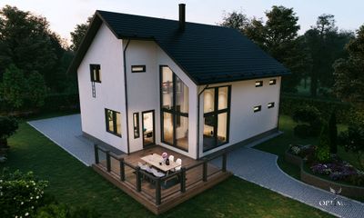 Комплект дома Lakka Meripihka - 187 м²