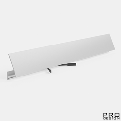 Плинтус Pro Design Corner 570 Белый муар