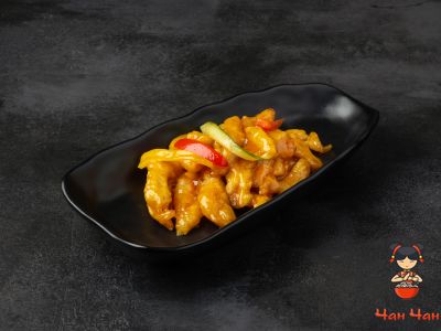 Нежное филе курицы в  апельсиновом соусе 400гр