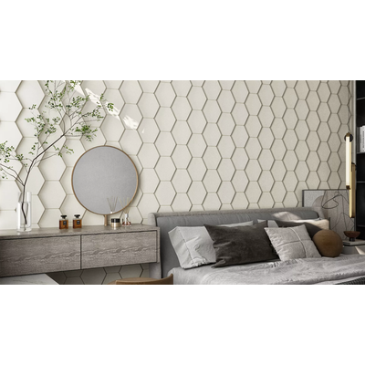 Гипсовая панель BEE (Соты) артикул M-0040