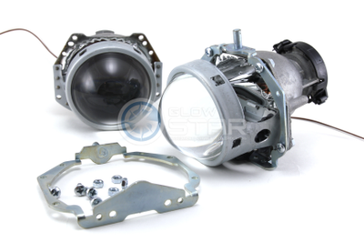 Комплект Hella 3R с рамками для замены адаптивных (поворотных) линз автомобиля Lexus LX570 (2012-2014)