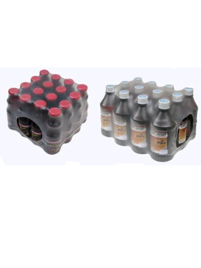 Пленка ПВД термоусадочная полотно 450мм х 100 мкр х 550 м.п.(1 сорт)