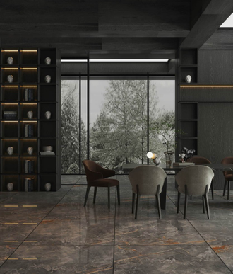 Керамогранит  Elison Dark Polished 60x120