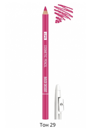 Карандаш косметический контурный для губ PARTY Belor Design, 1.2 г