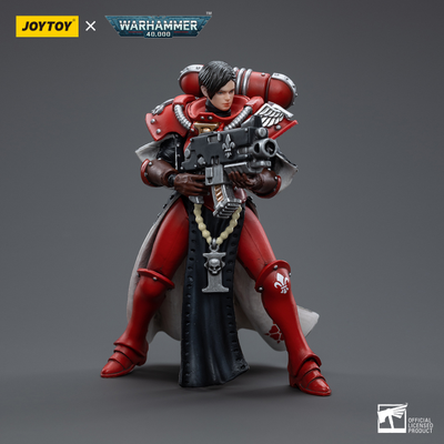 Сестра Битвы Ордена Кровавой Розы Игнатия (Warhammer 40k) - КОЛЛЕКЦИОННАЯ ФИГУРКА 1/18 Adepta Sororitas Battle Sisters Order of the Bloody Rose Sister Ignacia (JT4539) - JOYTOY