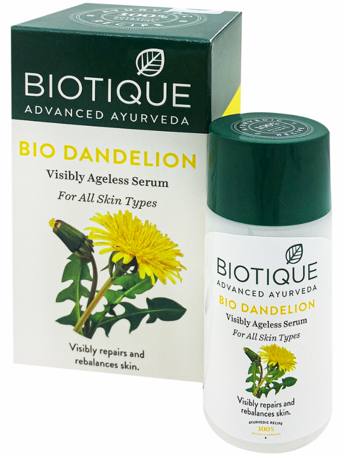 Сыворотка для лица и тела Bio Dandelion BIOTIQUE (Индия) 40 мл