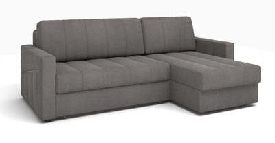 ДВУСПАЛЬНЫЙ СТИЛЬНЫЙ СОВРЕМЕННЫЙ ПРУЖИННЫЙ УГЛОВОЙ ДИВАН-КРОВАТЬ ДАЛЛАС, МЕТАЛЛОСКЕЛЕТ С МЕХАНИЗМОМ СЕРДЖИО НЕДОРОГО