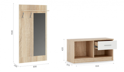 Прихожая СТЕЛС