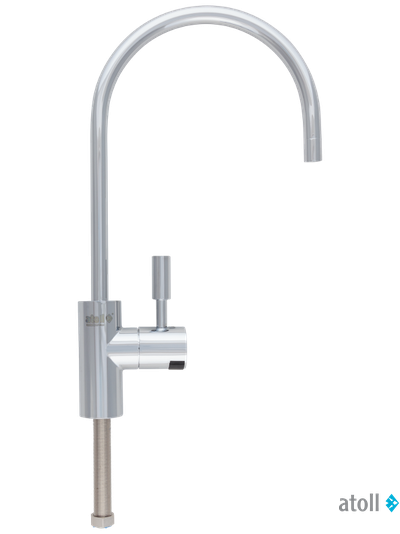 Кран рычажковый atoll A-8883-CP LED (хром)