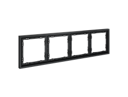 VLS100407 Рамка четверная, графит-1