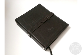 именной ежедневник на заказ, ежедневник из натуральной кожи, подарок для руководителя