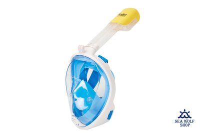 Маска полнолицевая Scuba Brothers Venom Blue с креплен. д/камеры L/XL !promo