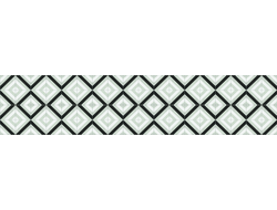 SF 47 КОЛИБРИ НЕРО Глянцевая стеновая панель  2800х610х6мм ALBICO