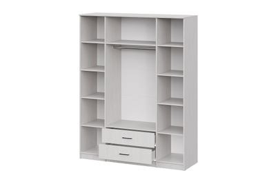 Шкаф ШК 1 (Серия 2) (Ясень анкор светлый), Ш 1601* В 2050* Г 520 мм