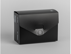 Картотека UniqCardFile Standard 40 GEN2 для 100 карт (чёрная)