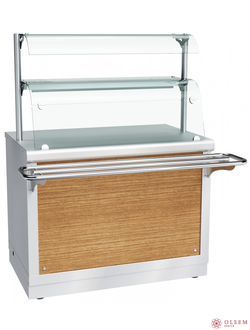 Прилавок-витрина тепловой Abat ПВТ-70Х-06