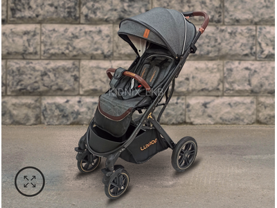 Детская коляска LUXMOM 609 Темно-серый