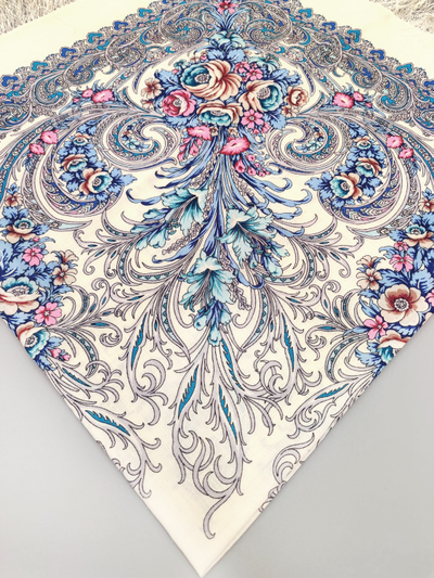 Павловопосадский платок Март 904-4
