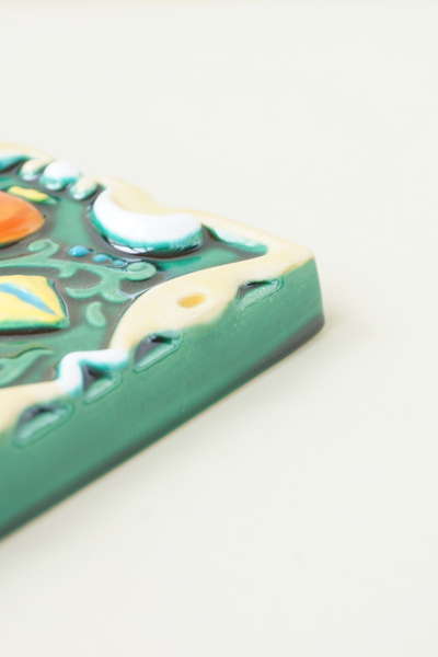 Вазон цветной (керамическая плитка)